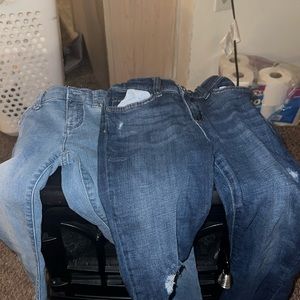 Childrens place girls blue jeans size 10 2 for $15